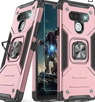 Funda Compatible YmhxcY para LG Stylo 6 con Protector de Pantalla HD, Grado Armadura  Foto 1 de 4