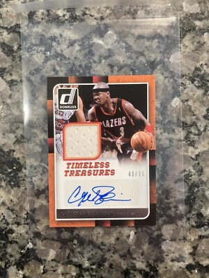 Camiseta Donruss Clifford Robinson 2015 ¡Autógrafo 49/75! Foto 1 de 2