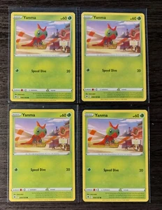 4x Yanma 006/189 Pokemon card Astral Radiance common NM - Picture 1 of 1