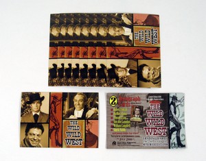 Lot of (10) 2000 Rittenhouse The Wild Wild West Premier Season 1 Promo Card (P1)