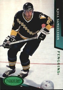 1993-94 (PENGUINS) Parkhurst Emerald Ice #432 Kjell Samuelsson