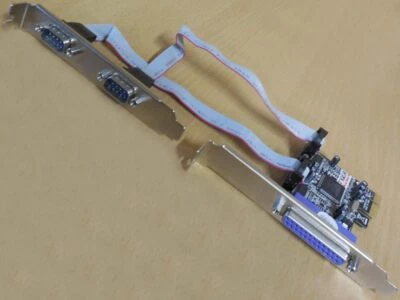 M-CAB IE-N48-7130-00-05522 1x LPT Parallel 2x COM Port Seriell RS-232 PCIe* sk63 - Bild 1 von 3