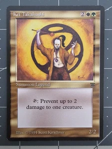 MTG ⭐ Legends ⭐ Kei Takahashi ⭐ Vintage Legacy ⭐ NM - Bild 1 von 2