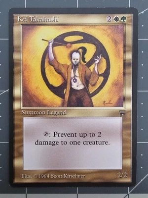 MTG ⭐ Legends ⭐ Kei Takahashi ⭐ Vintage Legacy ⭐ NM - Image 1 of 2