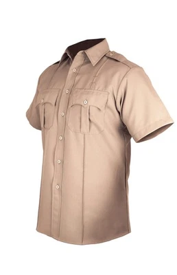 Camisa uniforme manga corta L tostada Foto 1 de 4