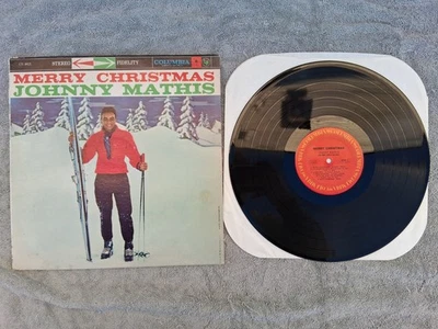 Johnny Mathis - Merry Christmas - 1958 - Columbia CS8021 VG - Image 1 of 2