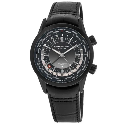 Nuevo Reloj Hombre Raymond Weil Freelancer Automático GMT 2765-BKC-20001 Foto 1 de 4