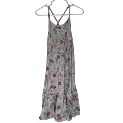 Disney Jumping Beans Princess Floral Maxi Dress with Strappy Back size 7 sundres - Image 1 of 4