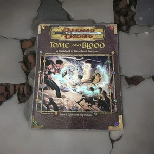Tome and Blood: A Guidebook to Wizards and Sorcerers Dungeon & Dragons Softcover - Picture 1 of 10