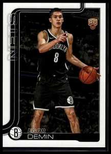 2025-26 Topps #208 Egor Dëmin Rookie - Picture 1 of 2