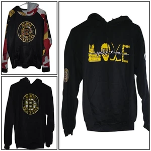 Lot Of 3 Unisex Bowie Hockey Club (Maryland) Pull Over Black Hoodie - Picture 1 of 18