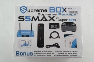 SuperBox S5MAX Smart Media Player 6K WiFi-6 Ultra Android 12 Supreme Package - Bild 1 von 6