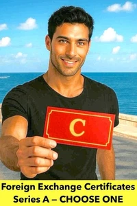 País comienza con C, Certificado de Divisas, Serie A, ELIGE UNO ver descripción - Imagen 1 de 1