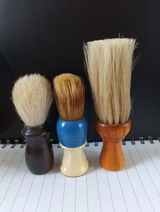 Three Vintage Shaving Brushes - Ever-Ready - Picture 1 of 4