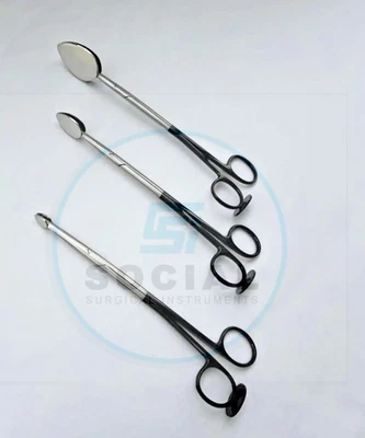 Trepsat spatulated tipped dissection facelift scissors Set of 3 - Image 1 of 2
