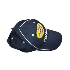 Pennzoil Platinum Black Hat Cap Racing Nascar Auto Motor Oil Norscot - Bild 1 von 9