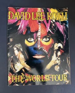 DAVID LEE ROTH 1986 EAT EM AND SMILE World Tour Concert Program Van Halen - Picture 1 of 5