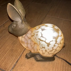 Vintage 1996 Designer Rabbit Table Lamp - TINCHI - Picture 1 of 4