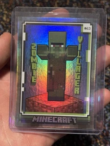 2024 Panini Minecraft Foil #63 Zombie Villager 003/475 !! - Picture 1 of 3