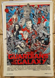 3D - Guardians of the galaxy by Tyler Stout - Regular - Mondo Print - WYSIWYG - Bild 1 von 1