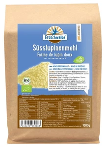 - Erdschwalbe Bio Süsslupinenmehl 1kg / vegane Eiweiß-Pulver seit 2010 - Bild 1 von 3