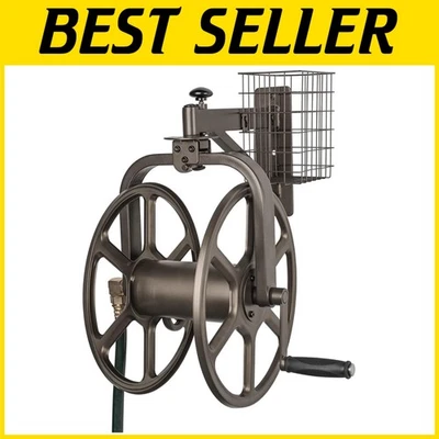 Wall Mount Navigator Hose Reel, 125ft Capacity - Image 1 of 4