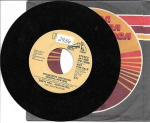 Daryl Hall & John Oates: "Possession Obsession" - '84 - DJ copy - NM vinyl! - Picture 1 of 1
