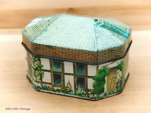 Lata de almacenamiento vintage Ian Logan National Trust Lower Brockhampton House (9 cm) - Imagen 1 de 10