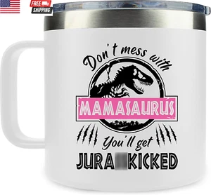 Stainless Steel Mug Tumbler, 14 Oz, Mother'S Day Gift from Daughter or Son - Picture 1 of 7