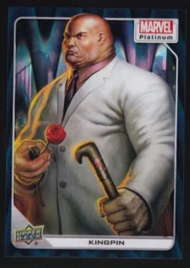 2023 Upper Deck Marvel Platinum Teal Wave /799 Kingpin #84 - Picture 1 of 2