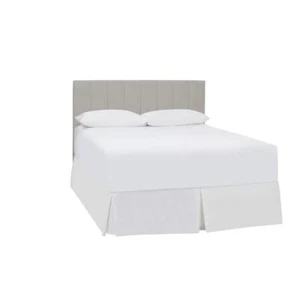 StyleWell Headboard 54.3"W Full Size Upholstered Fabric W/ Channel Tufted Beige - Picture 1 of 5
