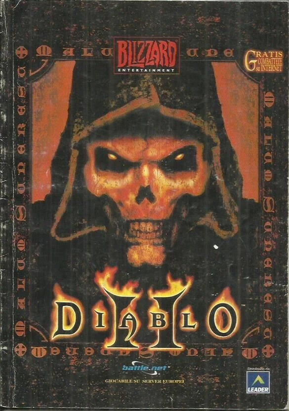 DIABLO II - Manuale Gioco - Blizzard, 2000 - circa 110 pagine - Immagine 1 di 1