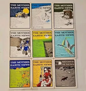 The Mother Earth News Magazine Issues 11-19 - VG Condition! Prepper CO-OP Hippie - Picture 1 of 1