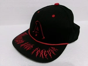 Linda Finegold A$$holes Live Forever Cap Black & Stitched in Red ALF Slogan - Picture 1 of 6