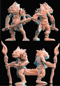 Fischmenschen Sahuagin D&D Bestiarium Multi Angebot 28mm 32mm - Bild 1 von 8