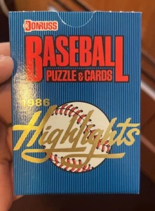 1986 Donruss Highlights sealed Set Bo Jackson Rookie - Bild 1 von 2