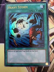 Heavy Storm LCJW-EN284 Ultra Rare 1st Edition NM Edison Yugioh - Bild 1 von 2