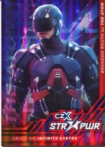 CZX Crisis On Infinite Earths STR PWR Chase Card S5 Brandon Routh as The Atom