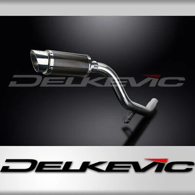 Triumph Tiger 1200 Explorer 2012-21 Kit de silenciador de escape de carbono redondo de 8" Foto 1 de 4