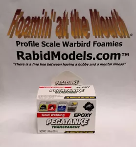 PEGATANKE High-Temp CLEAR EPOXY 1.08oz 2-pt kit, Hard & Super-strong! USA SELLER - Picture 1 of 5