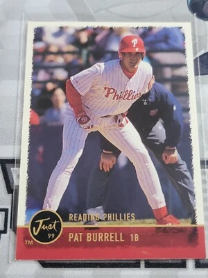 PAT BURRELL 1999 Just Rookie #64.  READING - Image 1 of 2