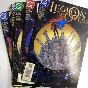 Legion Worlds 1-6 Complete Run Comic 1 2 3 4 5 6 - Picture 1 of 7