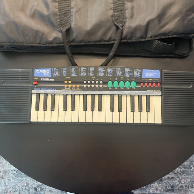 Teclado Infantil Casio Casiotone Sa 81 Preto Sem Fonte