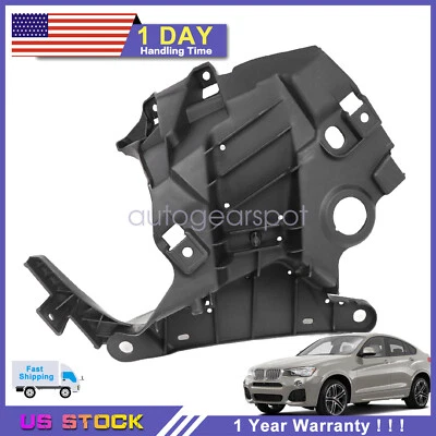 Soporte guardabarros delantero lado conductor BM1244106 para BMW X5/X6 2014-2018 EE. UU. Foto 1 de 4