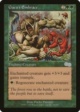Gaea's Embrace Urza's Saga NM Green Uncommon MAGIC THE GATHERING CARD ABUGames