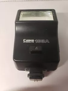 Canon Speedlite 188A Shoe Mount Flash for Canon Un-Tested - Picture 1 of 9