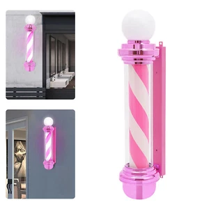 Fissaggio a Parete Asta Parrucchiere con Luce LED Luce Girevole per Parrucchieri - Foto 1 di 21