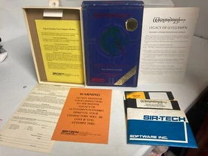 Wizardry Legacy of LLygamyn 3 Apple II vintage computer game w extra disk - Afbeelding 1 van 8
