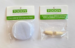 Toddy Home Cold Brew System Filter Pack + Rubber Stoppers - NEW Sealed