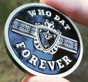 New Orleans Saints NFL Challenge Coin Brees Payton Benson Super Bowl XLIV 44 DAT - Picture 1 of 11